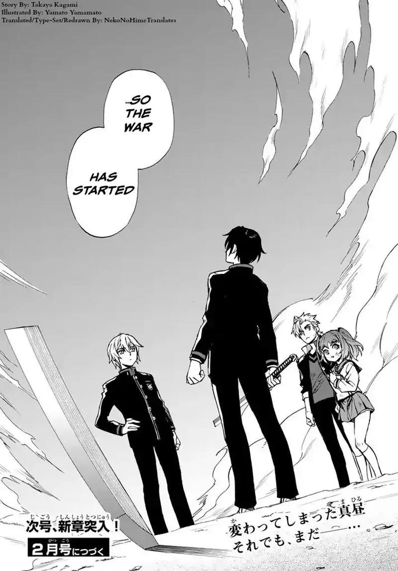 Owari no Seraph: Ichinose Guren, 16-sai no Catastrophe Chapter 6 page 36