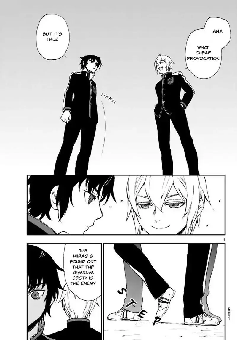 Owari no Seraph: Ichinose Guren, 16-sai no Catastrophe Chapter 7 page 9
