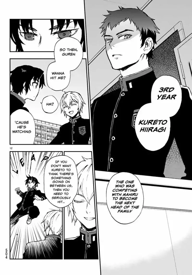 Owari no Seraph: Ichinose Guren, 16-sai no Catastrophe Chapter 7 page 12