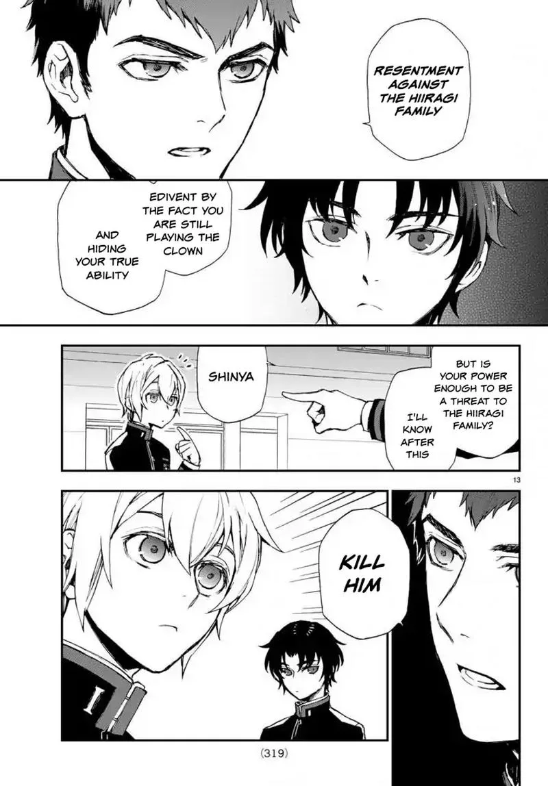 Owari no Seraph: Ichinose Guren, 16-sai no Catastrophe Chapter 8 page 13