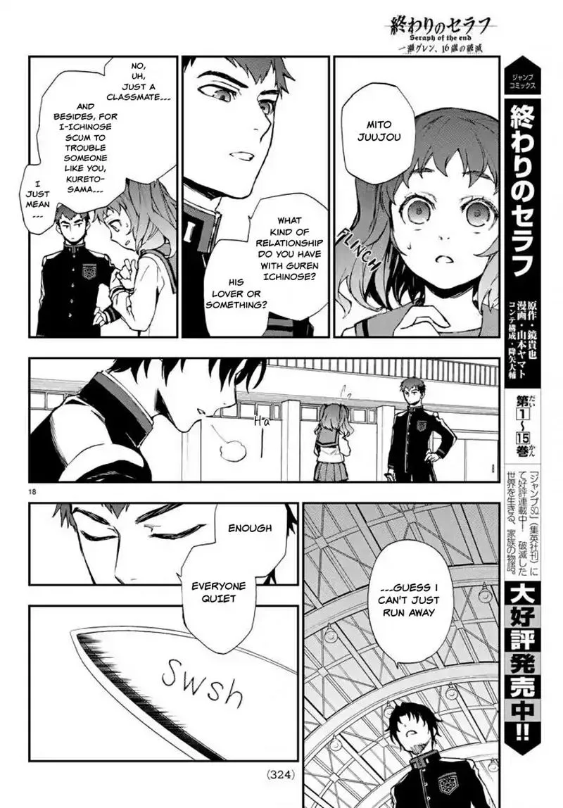 Owari no Seraph: Ichinose Guren, 16-sai no Catastrophe Chapter 8 page 18