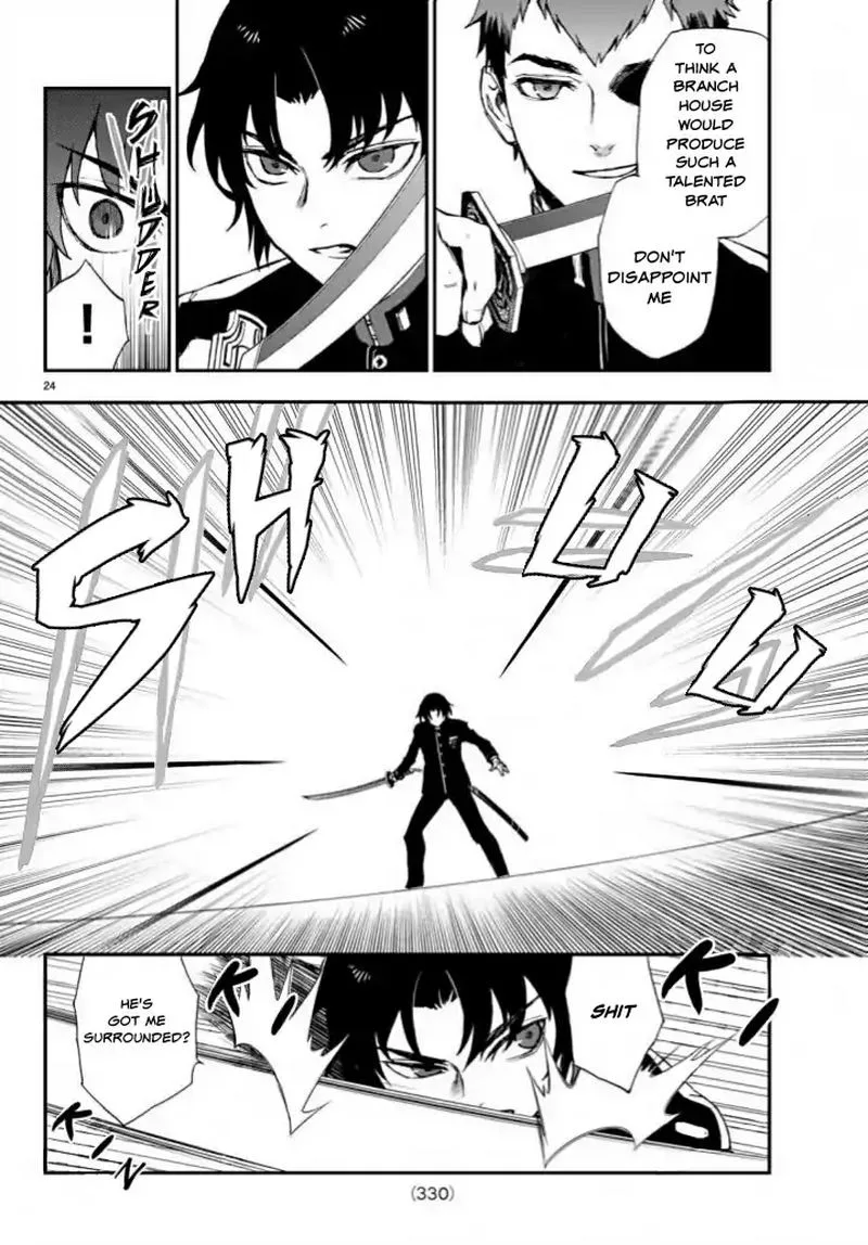 Owari no Seraph: Ichinose Guren, 16-sai no Catastrophe Chapter 8 page 24