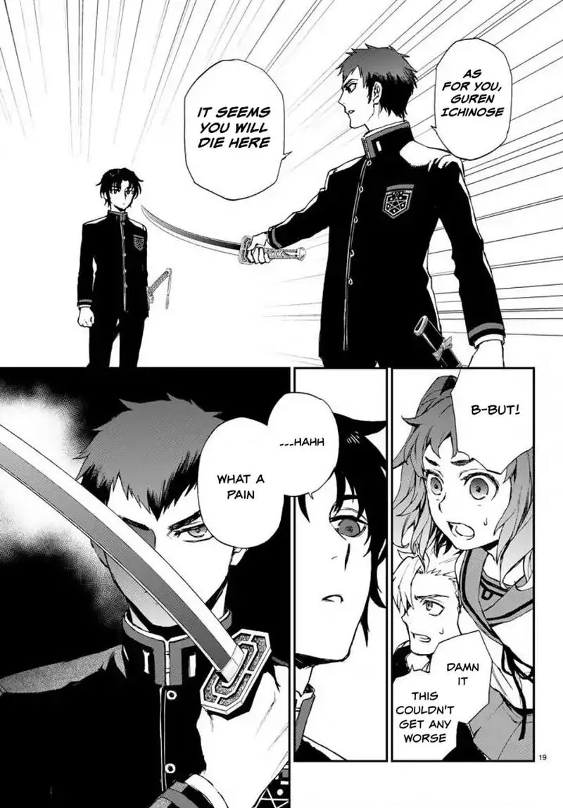 Owari no Seraph: Ichinose Guren, 16-sai no Catastrophe Chapter 8 page 19