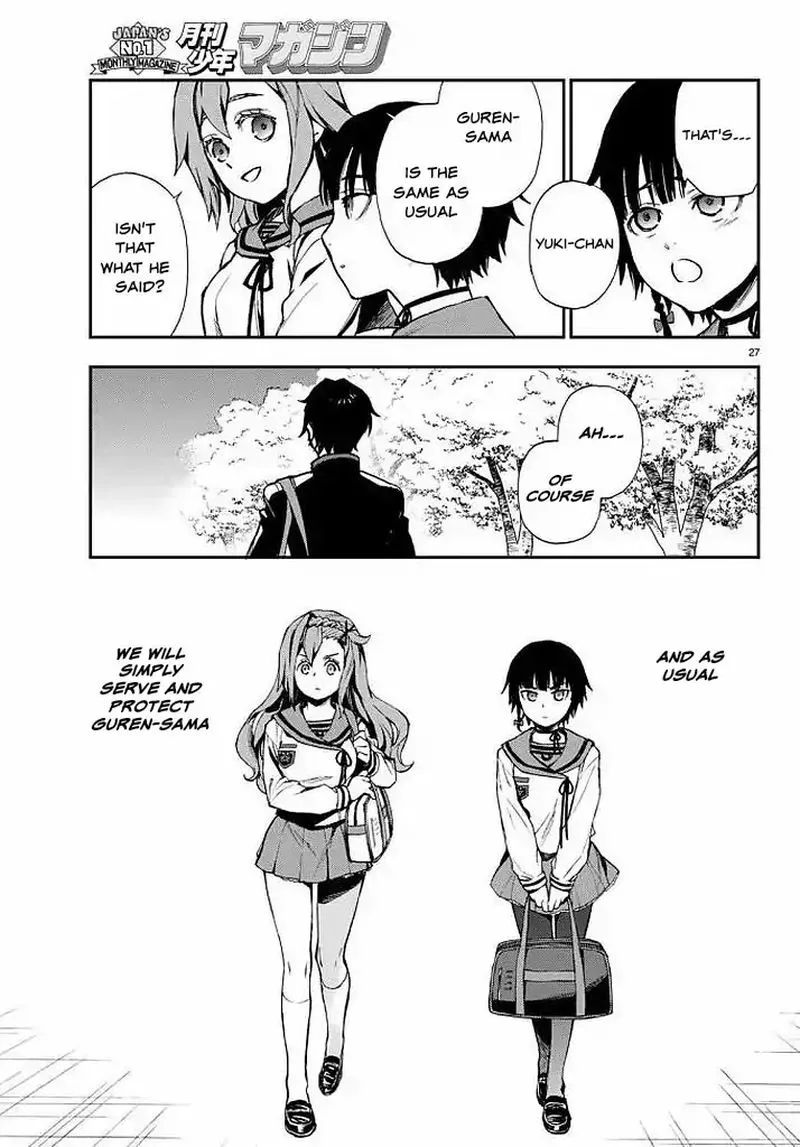 Owari no Seraph: Ichinose Guren, 16-sai no Catastrophe Chapter 9 page 27