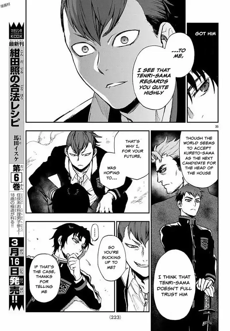 Owari no Seraph: Ichinose Guren, 16-sai no Catastrophe Chapter 9 page 35