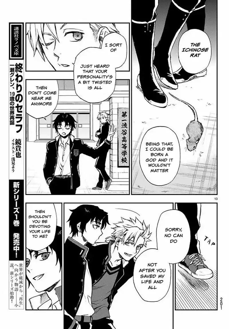 Owari no Seraph: Ichinose Guren, 16-sai no Catastrophe Chapter 9 page 13