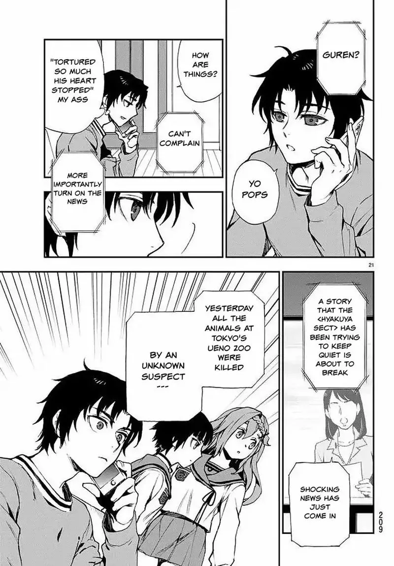 Owari no Seraph: Ichinose Guren, 16-sai no Catastrophe Chapter 9 page 21