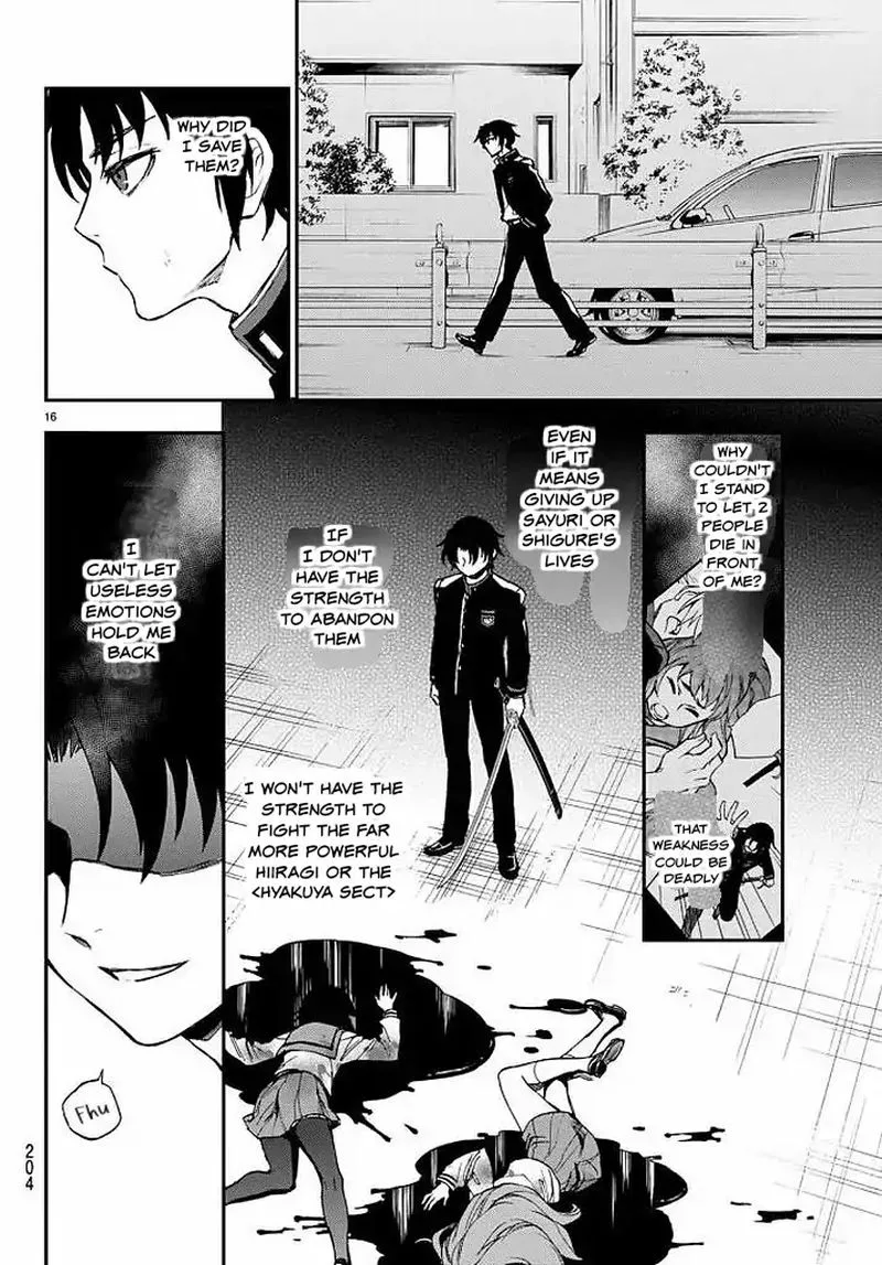Owari no Seraph: Ichinose Guren, 16-sai no Catastrophe Chapter 9 page 16