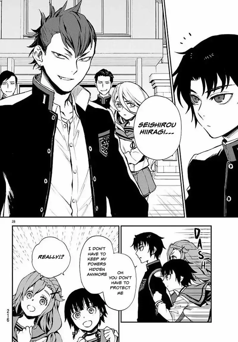 Owari no Seraph: Ichinose Guren, 16-sai no Catastrophe Chapter 9 page 28