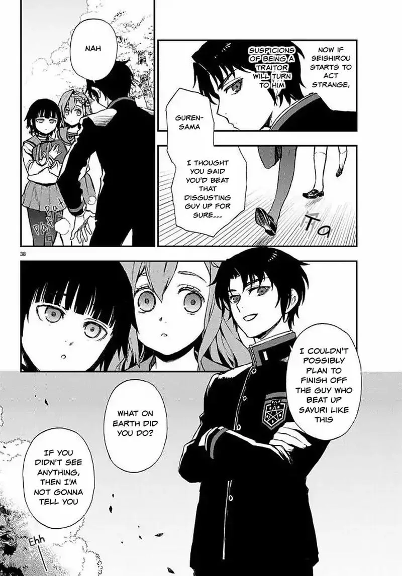 Owari no Seraph: Ichinose Guren, 16-sai no Catastrophe Chapter 9 page 38