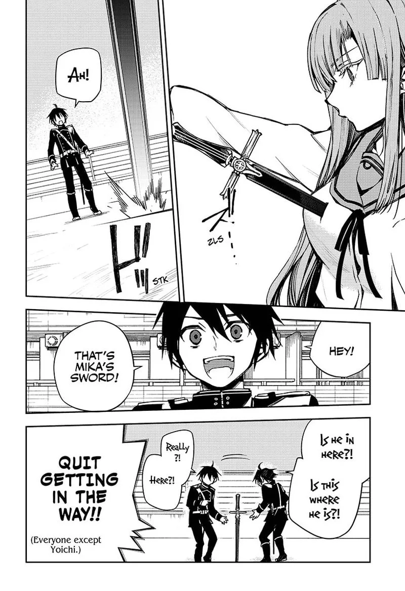 Owari no Seraph Chapter 100 page 14