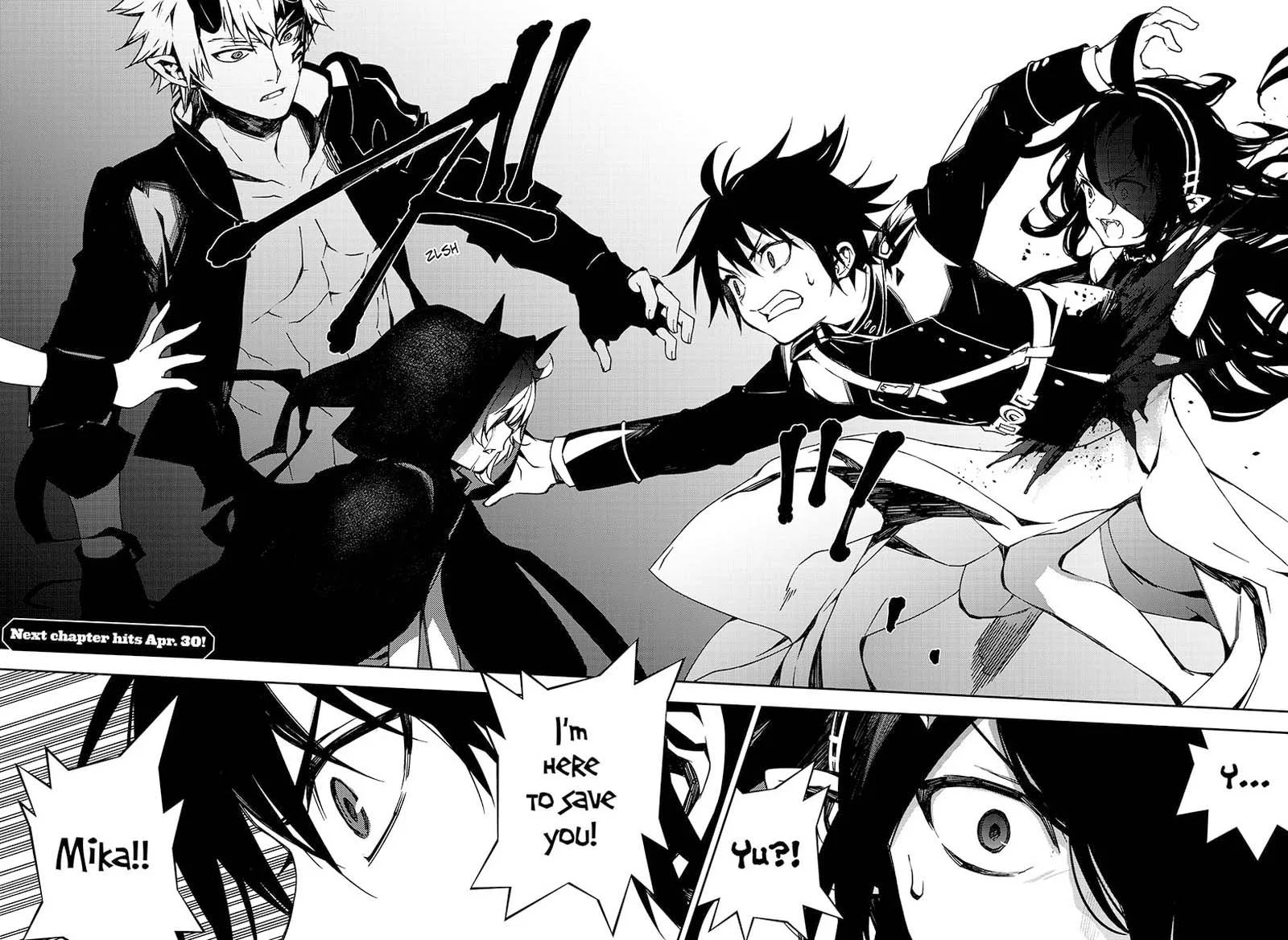 Owari no Seraph Chapter 101 page 37