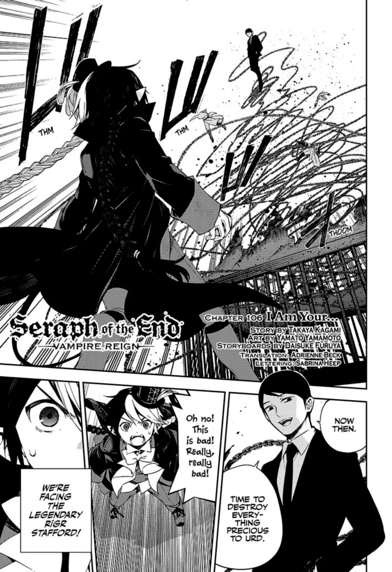Owari no Seraph Chapter 106 page 1