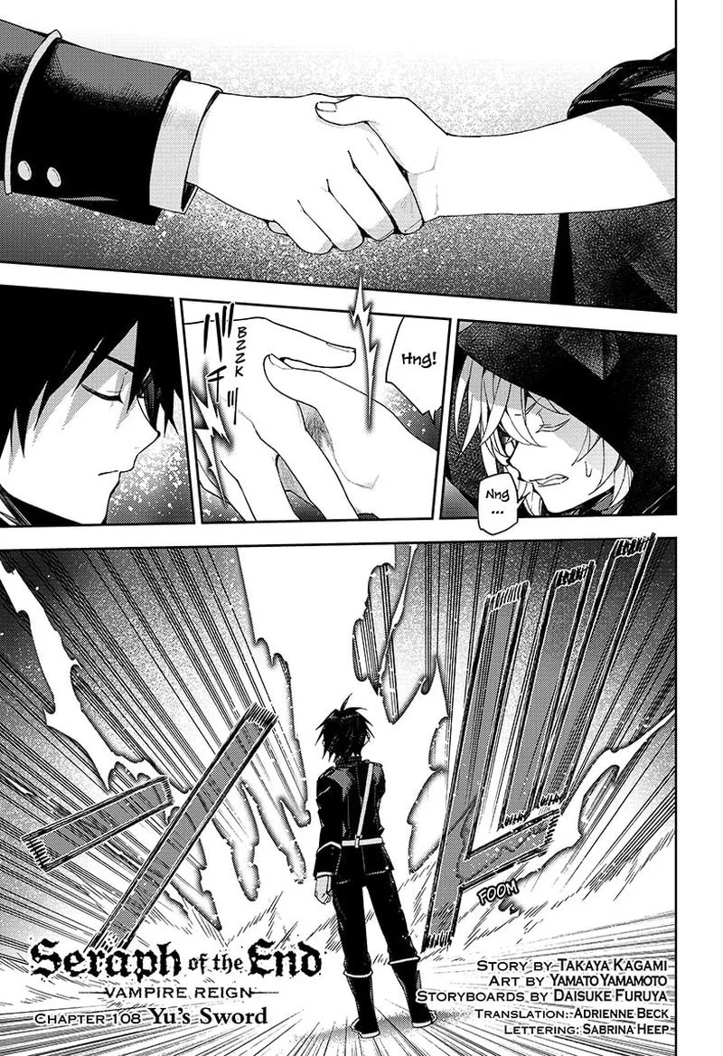 Owari no Seraph Chapter 108 page 1