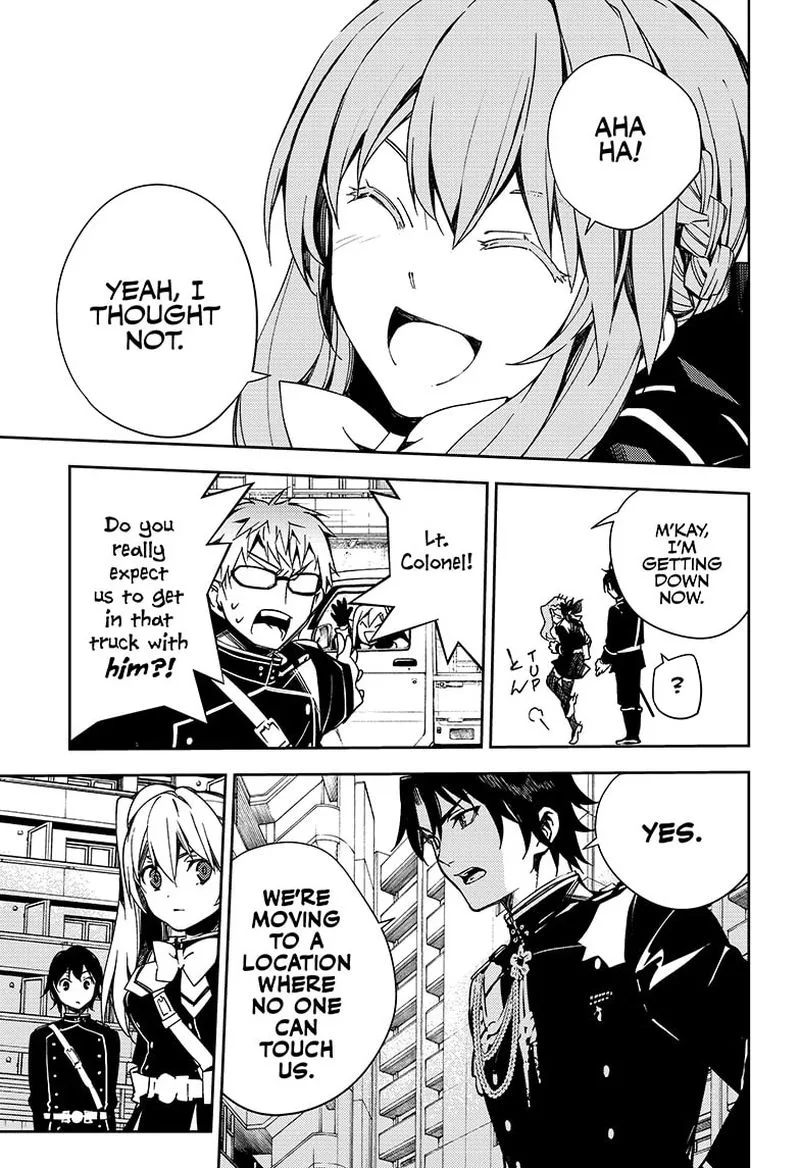 Owari no Seraph Chapter 110 page 33