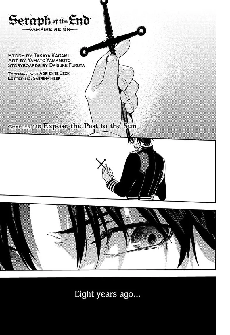 Owari no Seraph Chapter 110 page 1