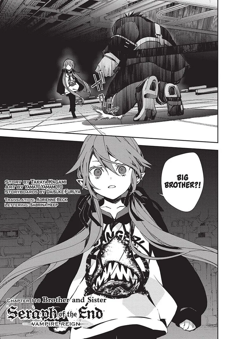 Owari no Seraph Chapter 116 page 1