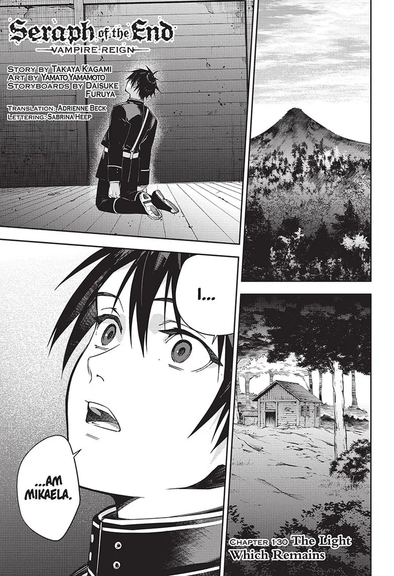 Owari no Seraph Chapter 130 page 1