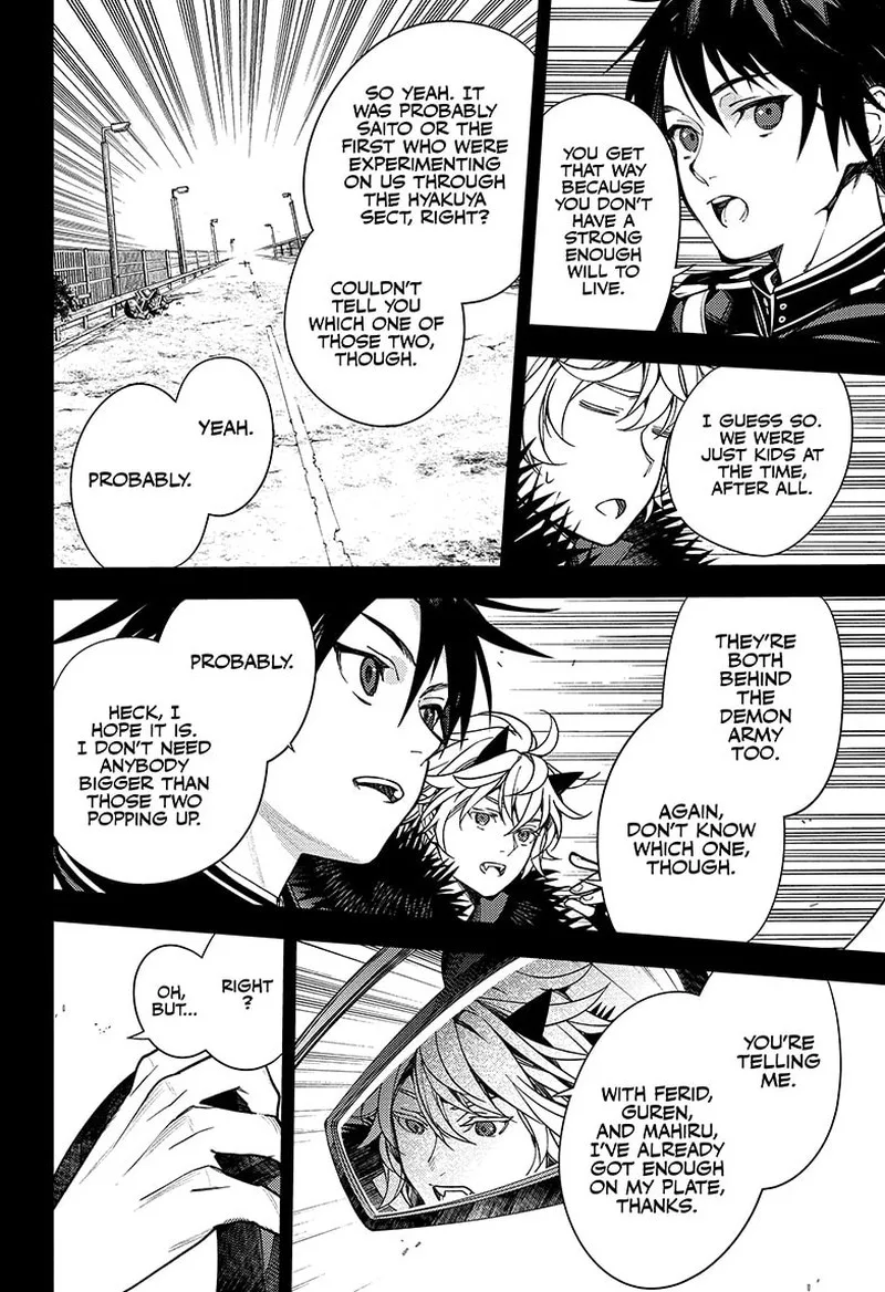 Owari no Seraph Chapter 132 page 8
