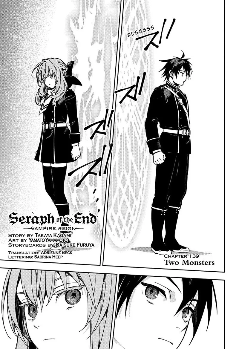 Owari no Seraph Chapter 139 page 1