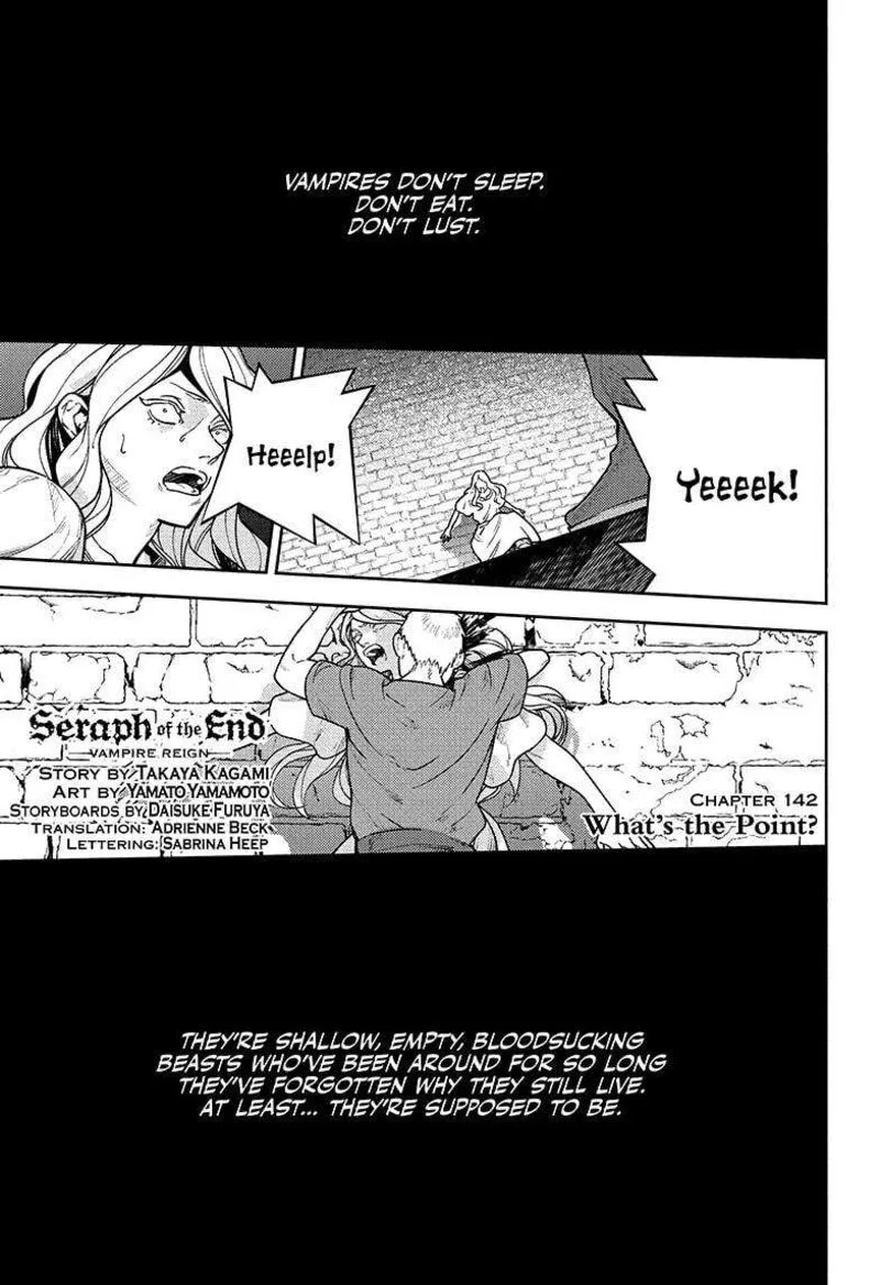 Owari no Seraph Chapter 142 page 1