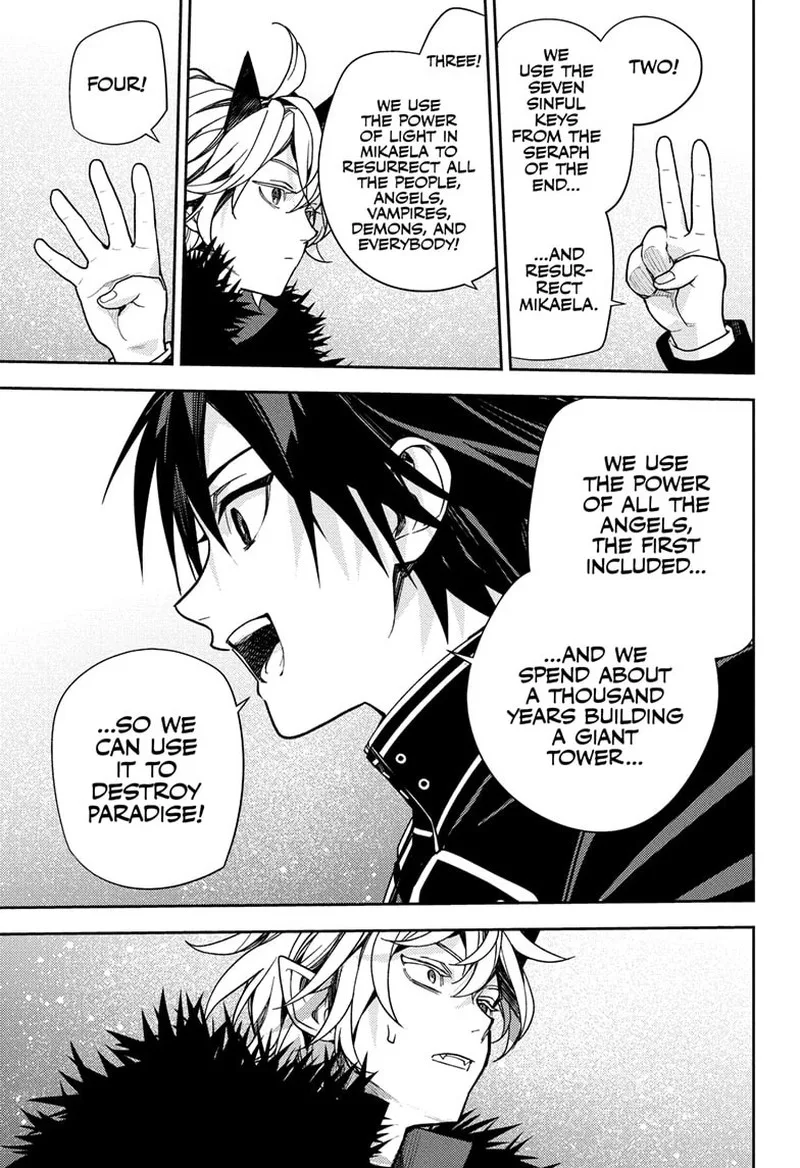 Owari no Seraph Chapter 148 page 15