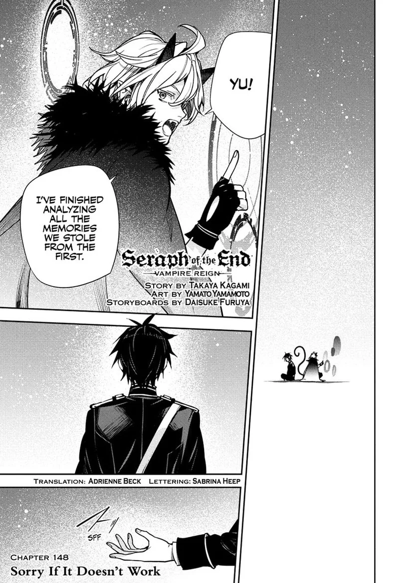 Owari no Seraph Chapter 148 page 1