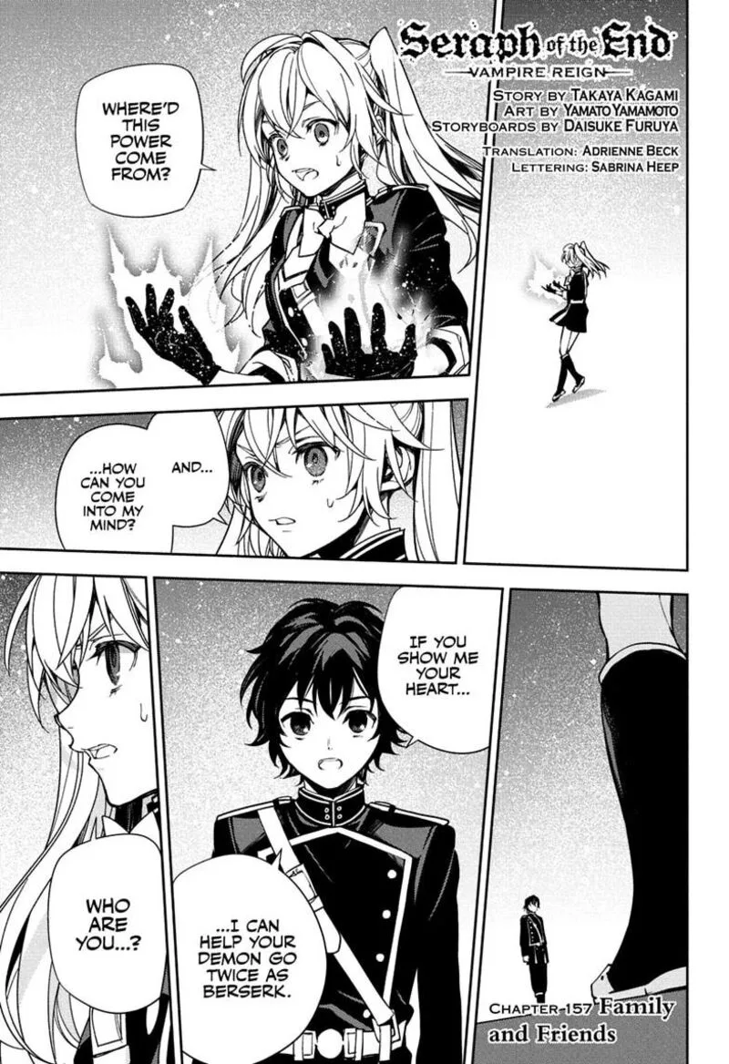 Owari no Seraph Chapter 157 page 1