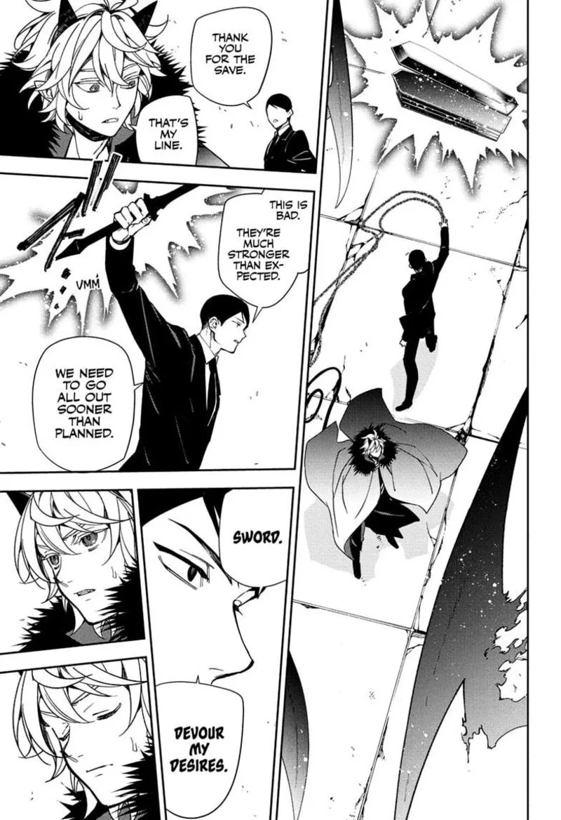 Owari no Seraph Chapter 157 page 17