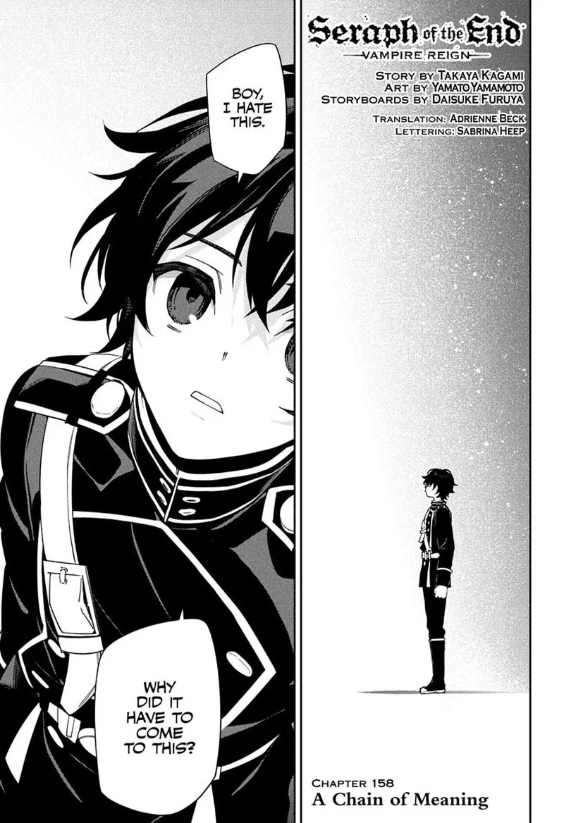 Owari no Seraph Chapter 158 page 1