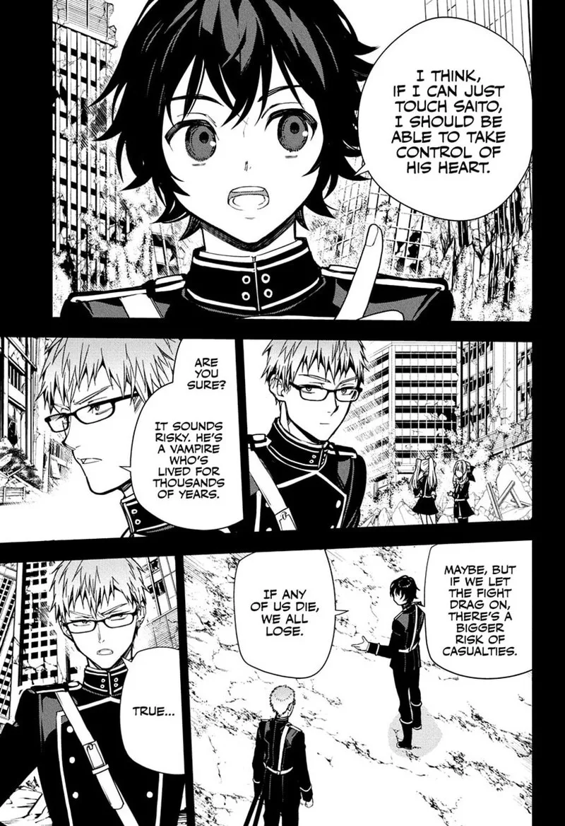 Owari no Seraph Chapter 158 page 17