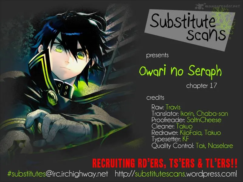 Owari no Seraph Chapter 17 page 1