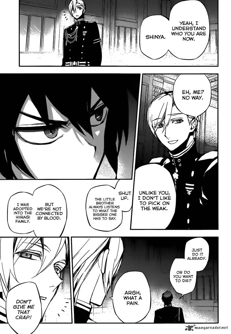 Owari no Seraph Chapter 17 page 22