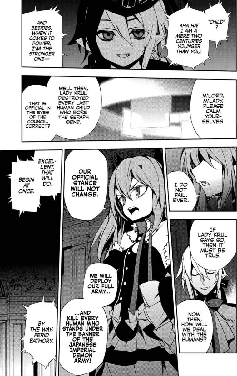 Owari no Seraph Chapter 22 page 28