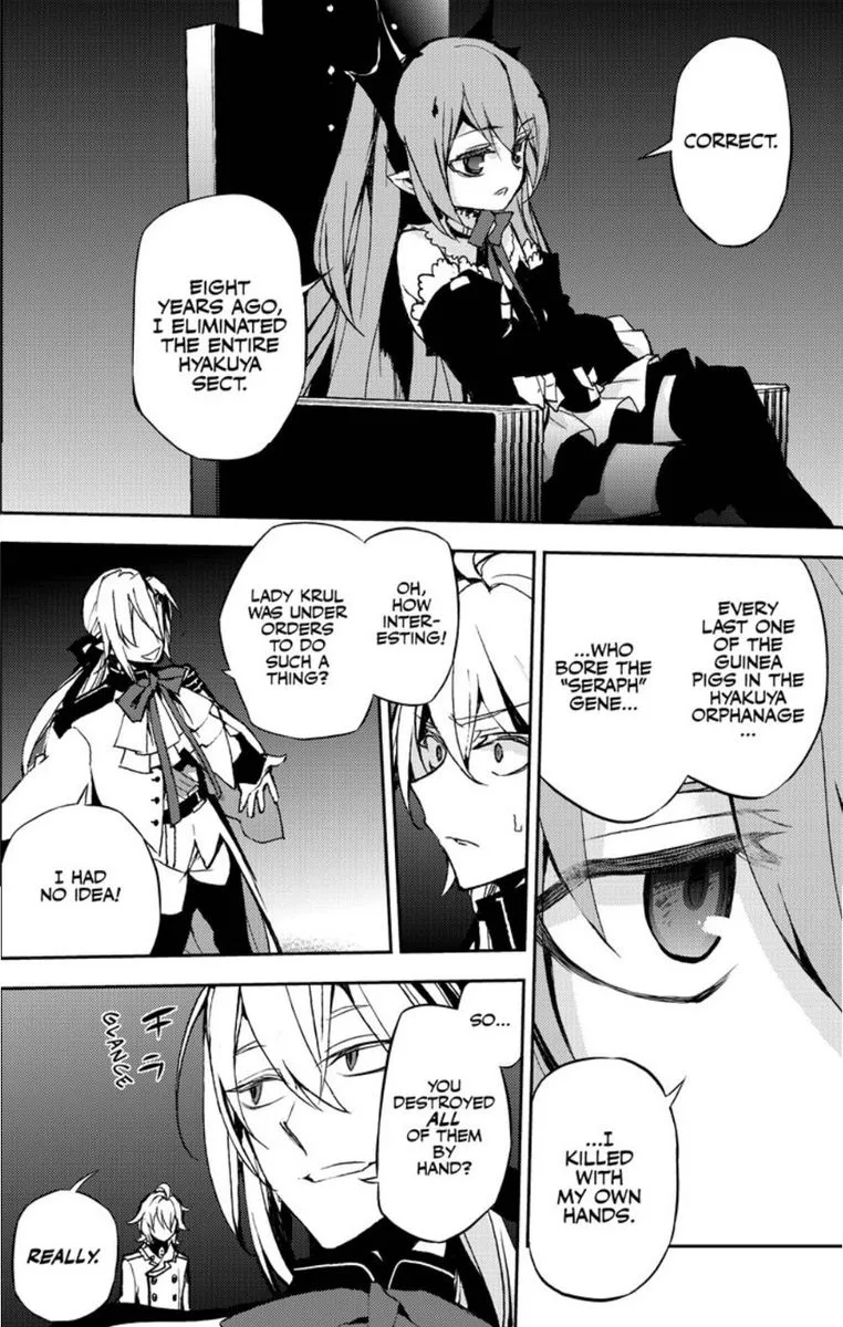 Owari no Seraph Chapter 22 page 25