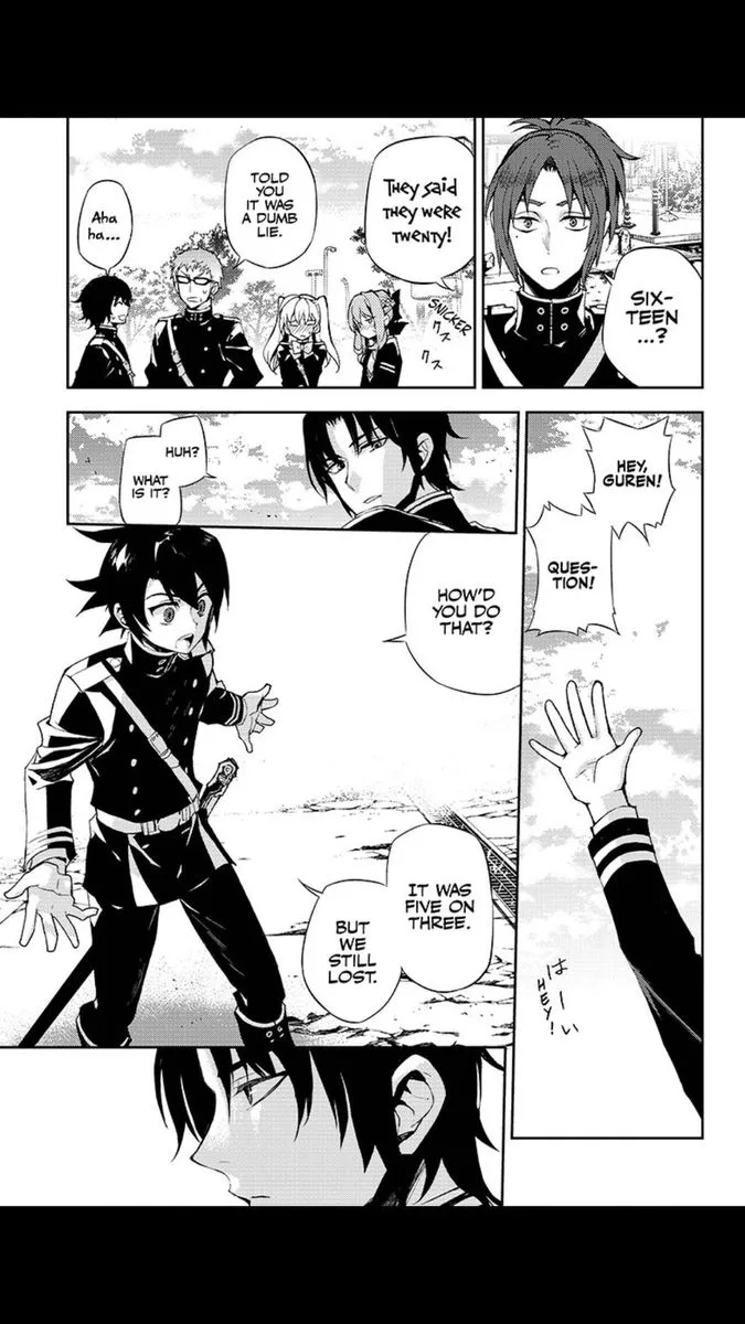 Owari no Seraph Chapter 26 page 16