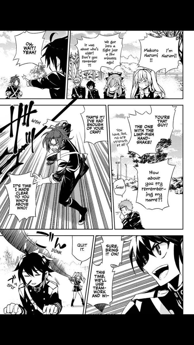 Owari no Seraph Chapter 26 page 22