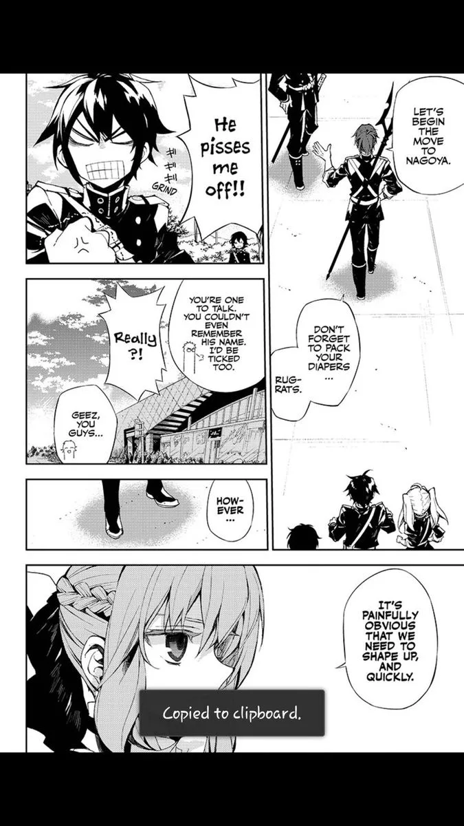 Owari no Seraph Chapter 26 page 25