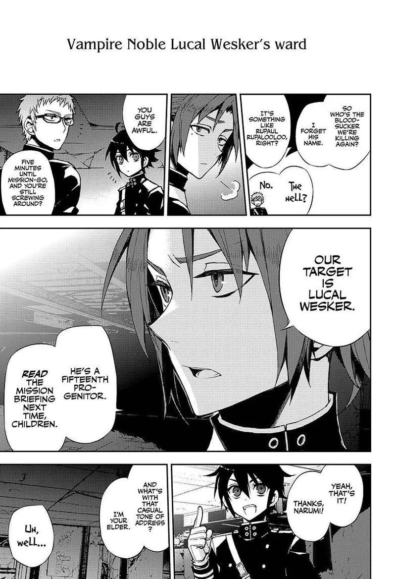 Owari no Seraph Chapter 27 page 4
