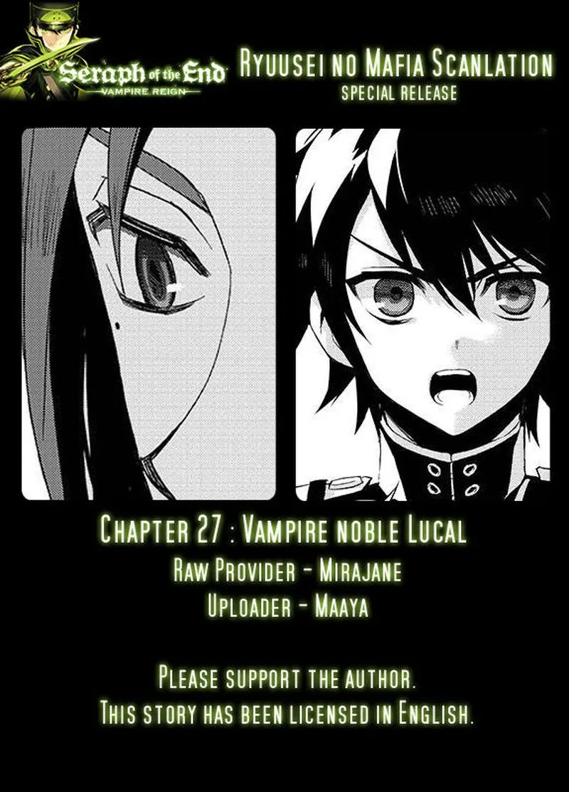 Owari no Seraph Chapter 27 page 1
