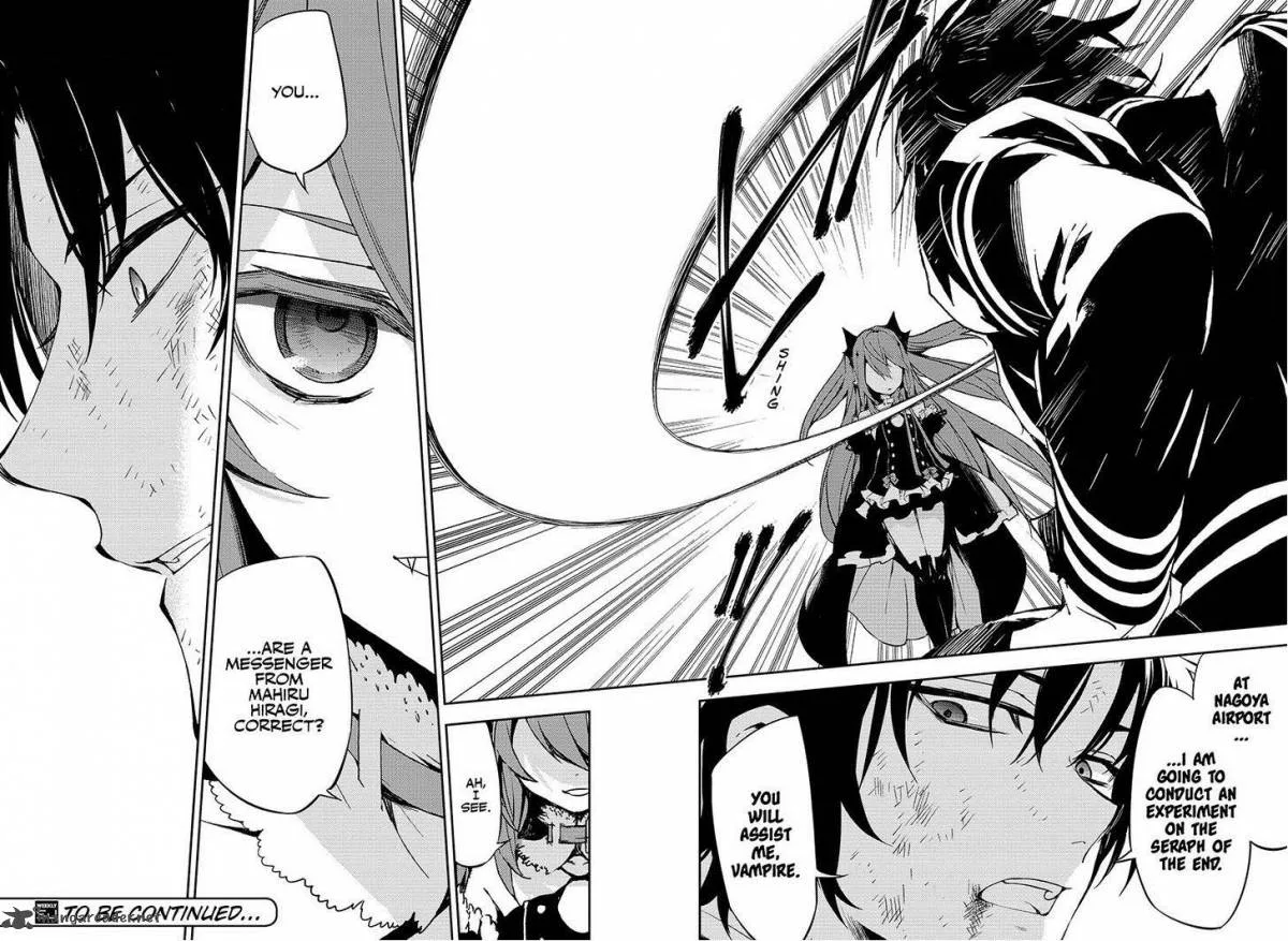 Owari no Seraph Chapter 38 page 40