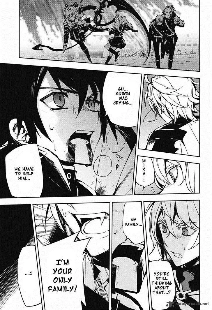 Owari no Seraph Chapter 40 page 34