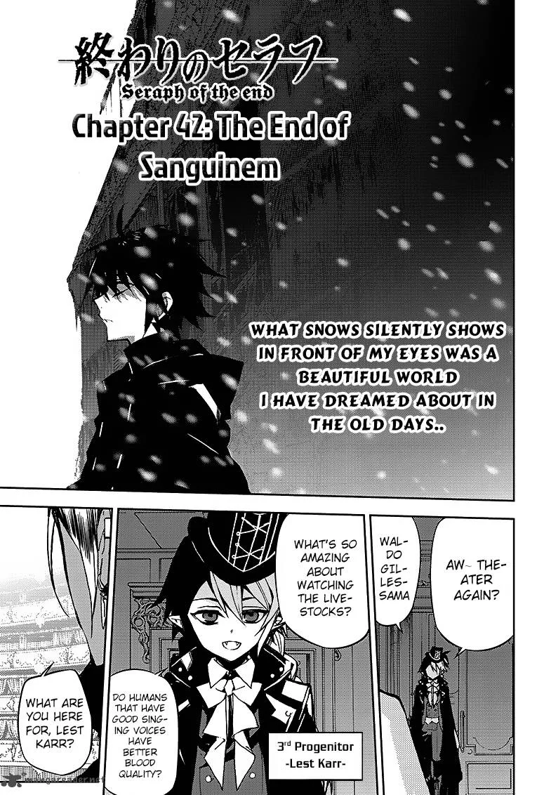 Owari no Seraph Chapter 42 page 4