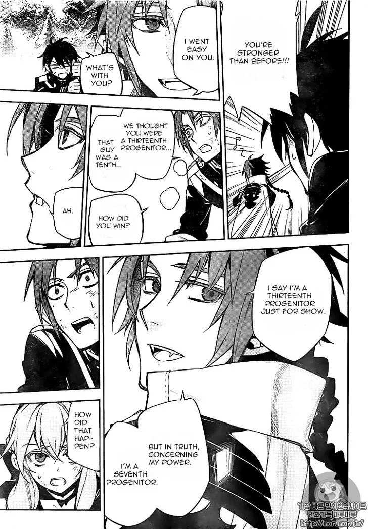Owari no Seraph Chapter 52 page 35