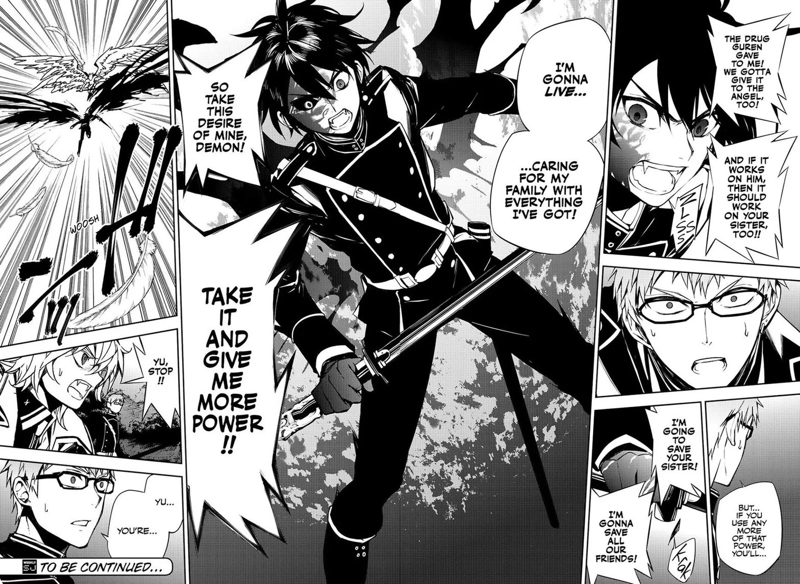 Owari no Seraph Chapter 65 page 19