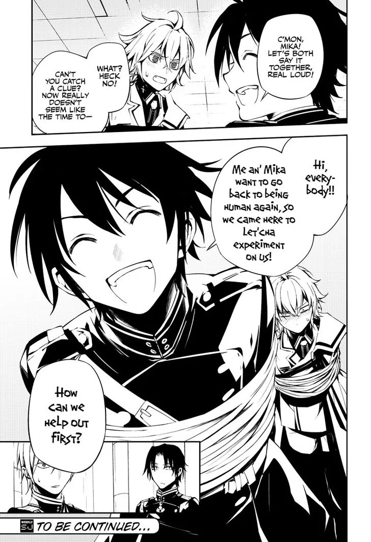 Owari no Seraph Chapter 72 page 28