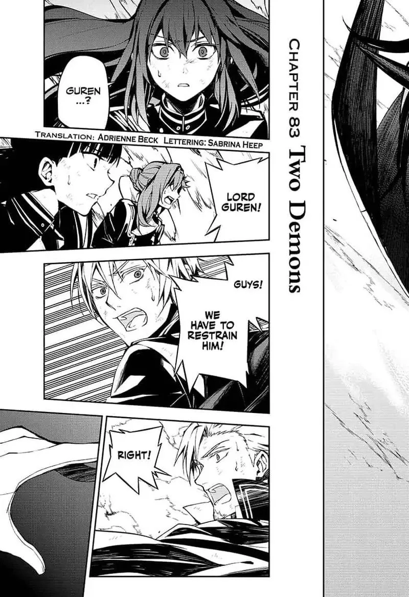 Owari no Seraph Chapter 83 page 3