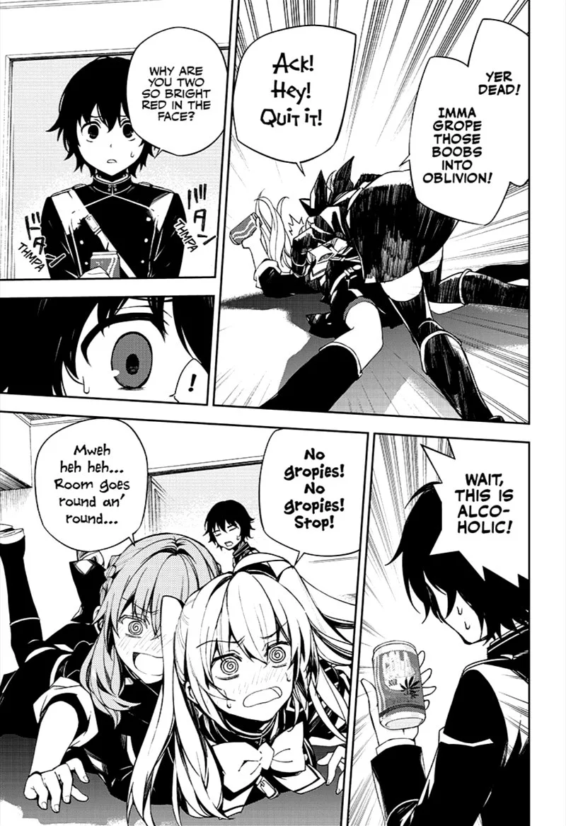 Owari no Seraph Chapter 95 page 17