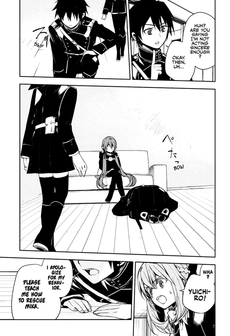 Owari no Seraph Chapter 96 page 33