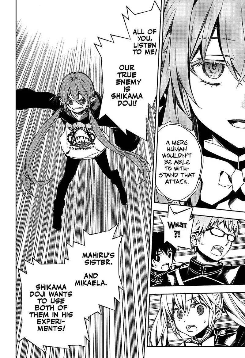 Owari no Seraph Chapter 98 page 34